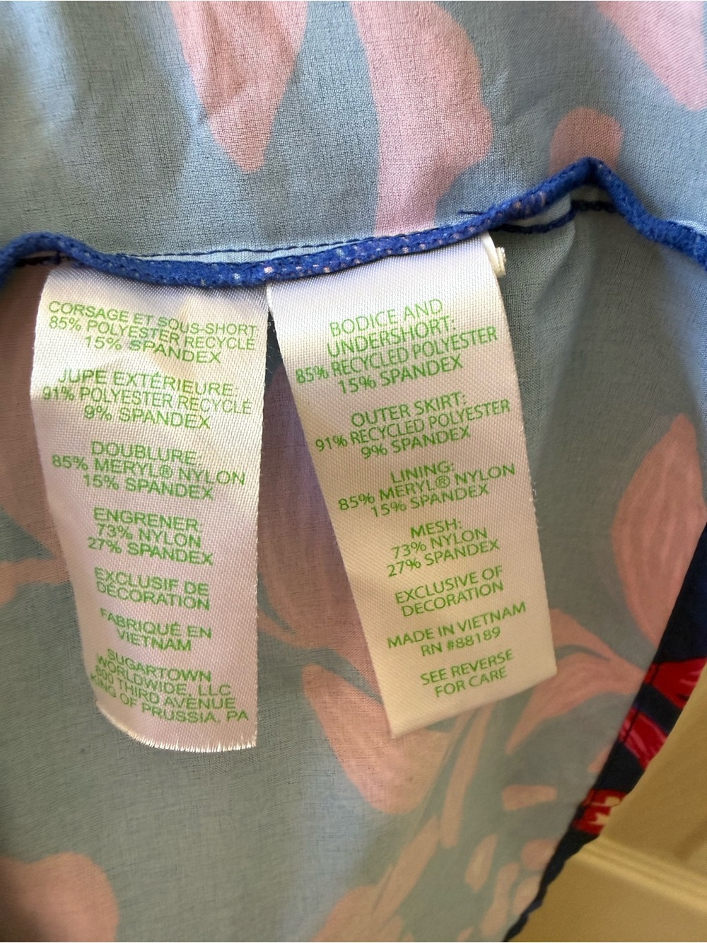 Lilly Pulitzer Luxletic Pineapple Park Romper Never Ending Summer Women’s size M - Picture 11 of 11